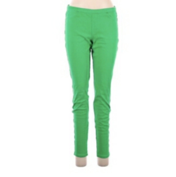 bright green jeggings